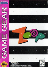 Zoop Sega Game Gear  box art